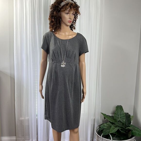 Liz Lange Maternity For Target Gray Dress Large - Picture 1 of 5